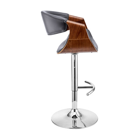 Gionni - Adjustable Bar Stool - Premium Adjustable Height from Armen Living - Just $270! Shop now at brett interiors