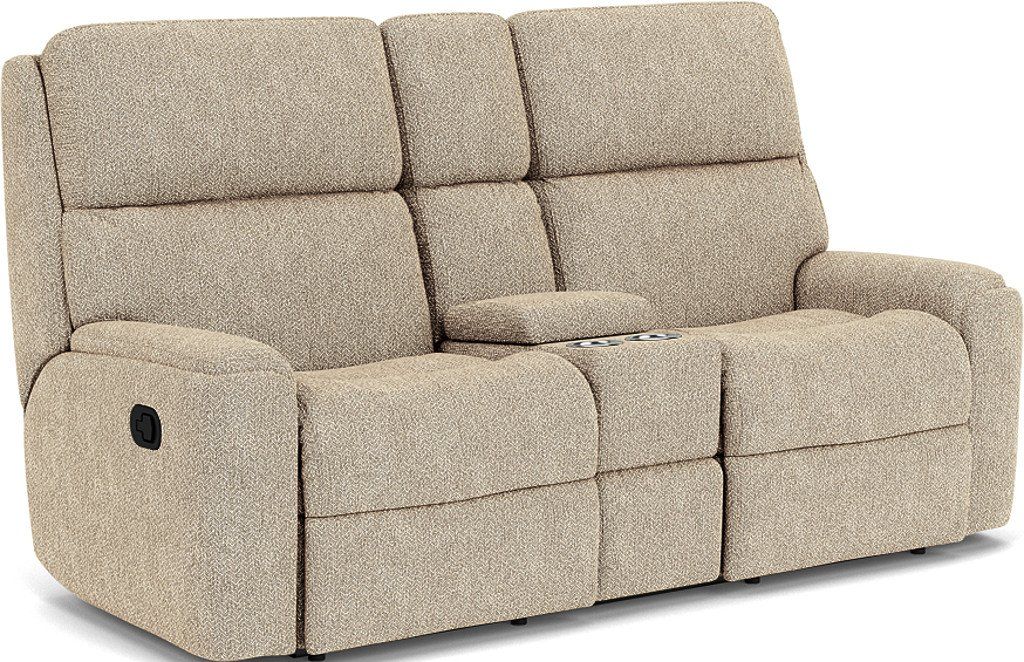 Rio - Reclining Loveseat With Console - Premium Reclining Loveseats from Flexsteel - Just $2625! Shop now at brett interiors