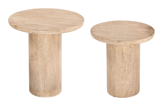 Fenith - Accent Table Set - Natural - Premium Table Sets from Zuo Modern - Just $2025! Shop now at brett interiors