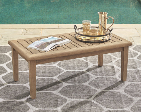 Gerianne - Brown - Rectangular Cocktail Table - Premium Coffee Tables from Ashley Furniture - Just $410! Shop now at brett interiors