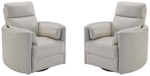 Radius - Cordless Power Swivel Glider Recliner (Set of 2) - Premium Chair Sets from Parker Living - Just $2645! Shop now at brett interiors