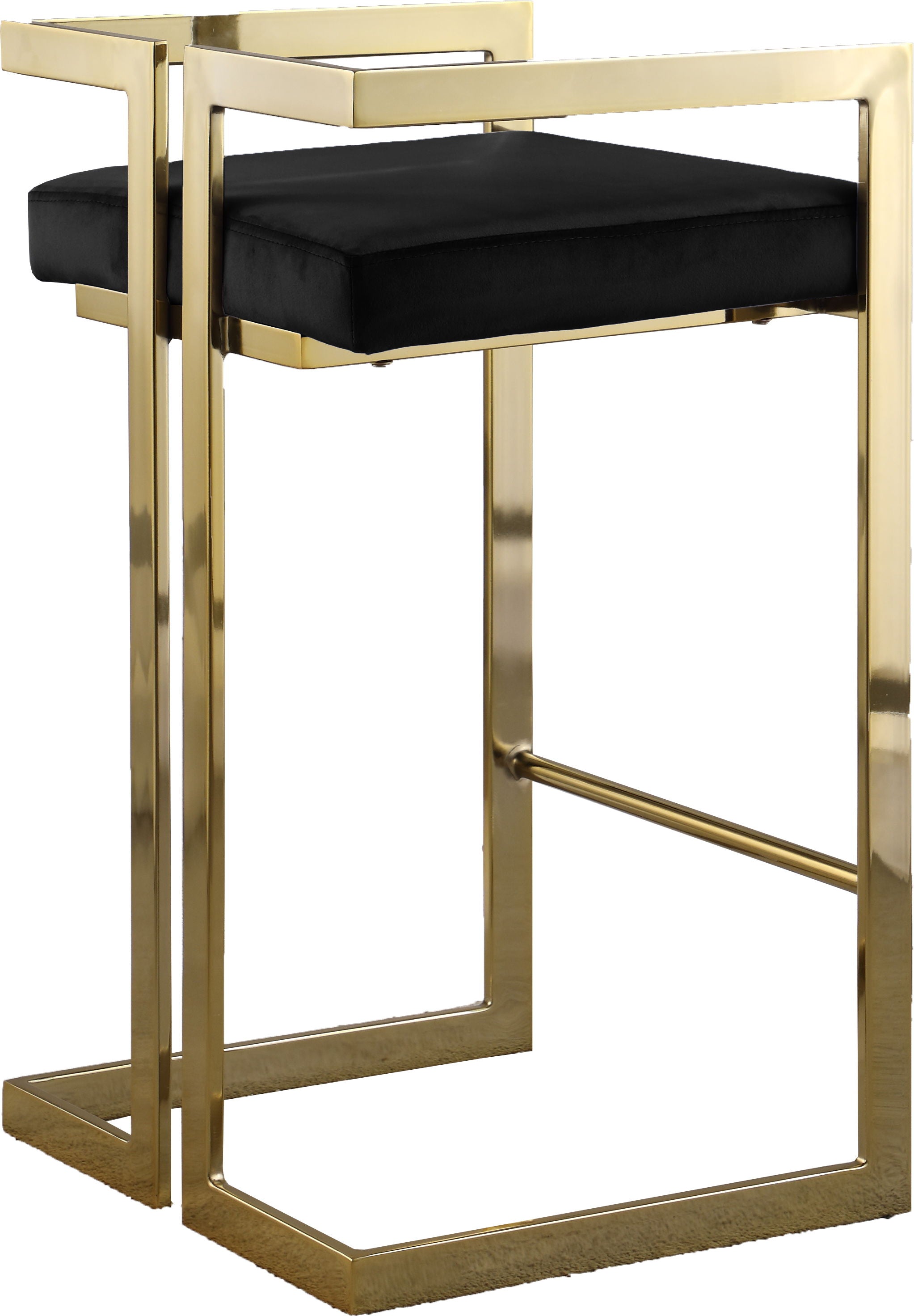 Ezra - Stool (Set of 2) - Premium Stool Sets from Meridian Furniture - Just $900! Shop now at brett interiors