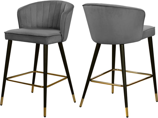 Cassie - Stool (Set of 2) - Premium Stool Sets from Meridian Furniture - Just $625! Shop now at brett interiors