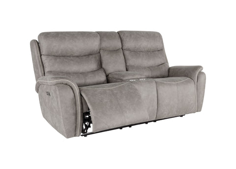 Kamari - Reclining Console Loveseat - Premium Reclining Loveseats from New Classic - Just $1072.50! Shop now at brett interiors