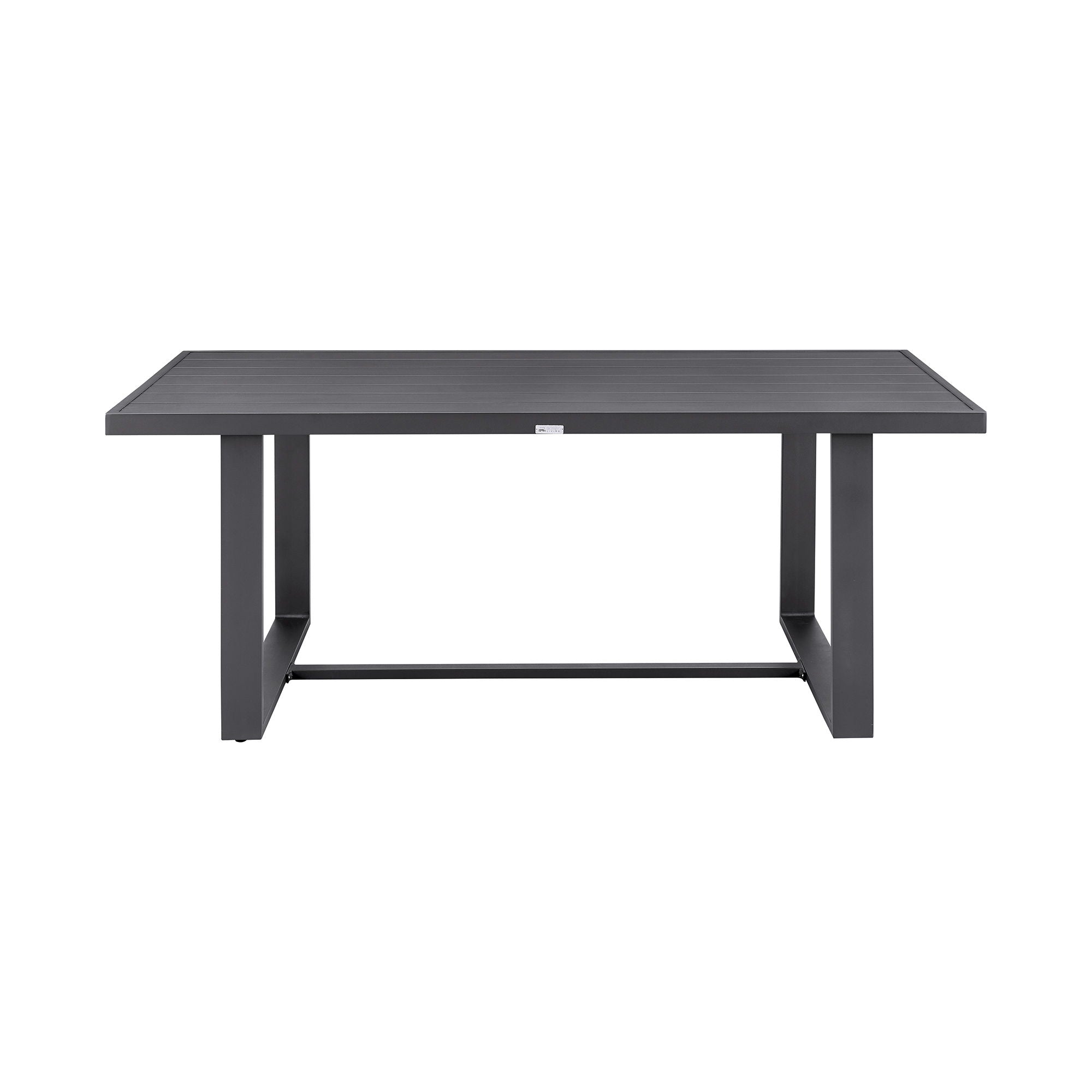 Menorca - Outdoor Patio Dining Table - Aluminum - Premium Dining Tables from Armen Living - Just $1712.50! Shop now at brett interiors