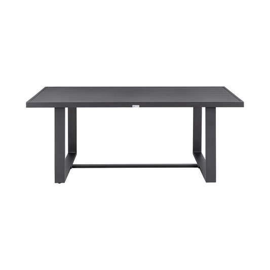 Menorca - Outdoor Patio Dining Table - Aluminum - Premium Dining Tables from Armen Living - Just $1712.50! Shop now at brett interiors