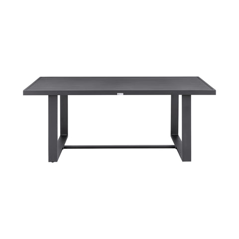 Menorca - Outdoor Patio Dining Table - Aluminum - Premium Dining Tables from Armen Living - Just $1712.50! Shop now at brett interiors