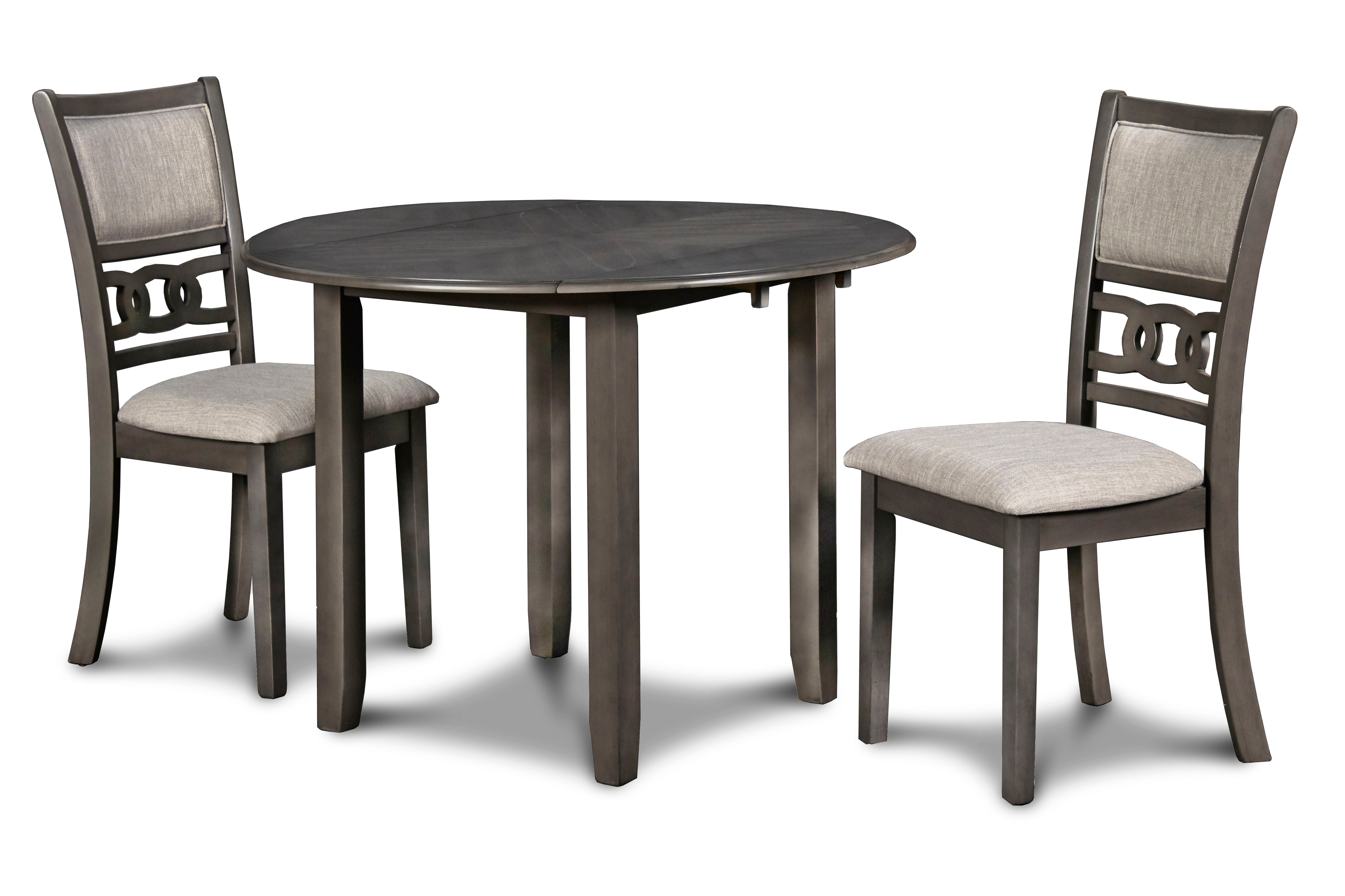 Gia - Table Set With 2 Chairs - Premium 3 Piece Dining Room Sets from New Classic - Just $447.50! Shop now at brett interiors