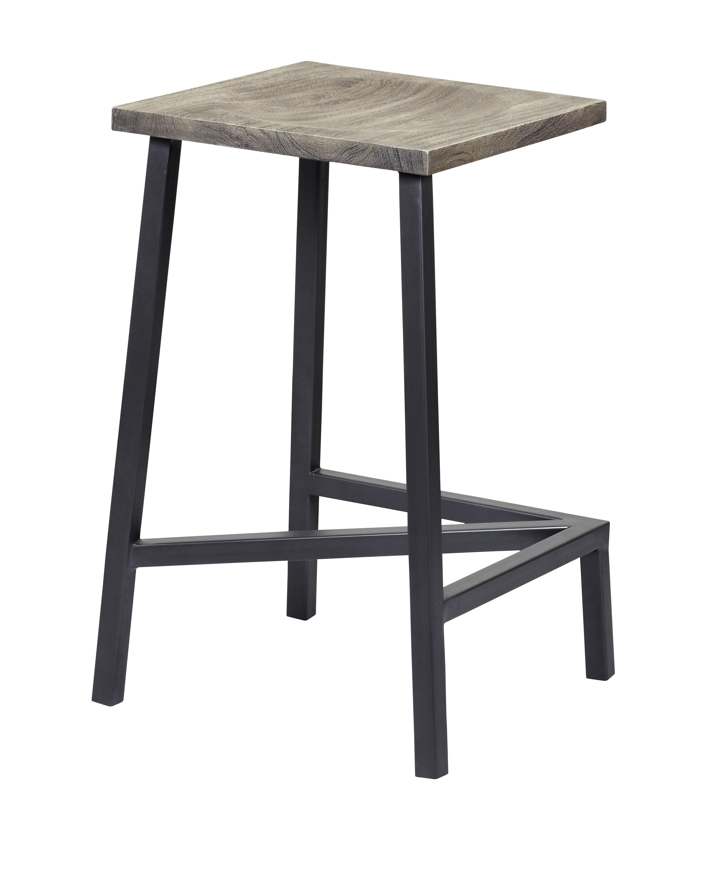 Yukon - Counter Height Backless Barstools (Set of 2) - Sandblast Gray / Gunmetal Finish - Premium Stool Sets from Coast2Coast Home - Just $990! Shop now at brett interiors