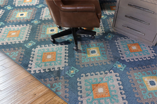 Glass Chair Mat - Glass Chair Mat - Premium Washable Rugs from Parker Living - Just $197.50! Shop now at brett interiors