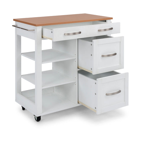 Storage Plus - Kitchen Cart - Premium Islands & Carts from Homestyles - Just $697.48! Shop now at brett interiors