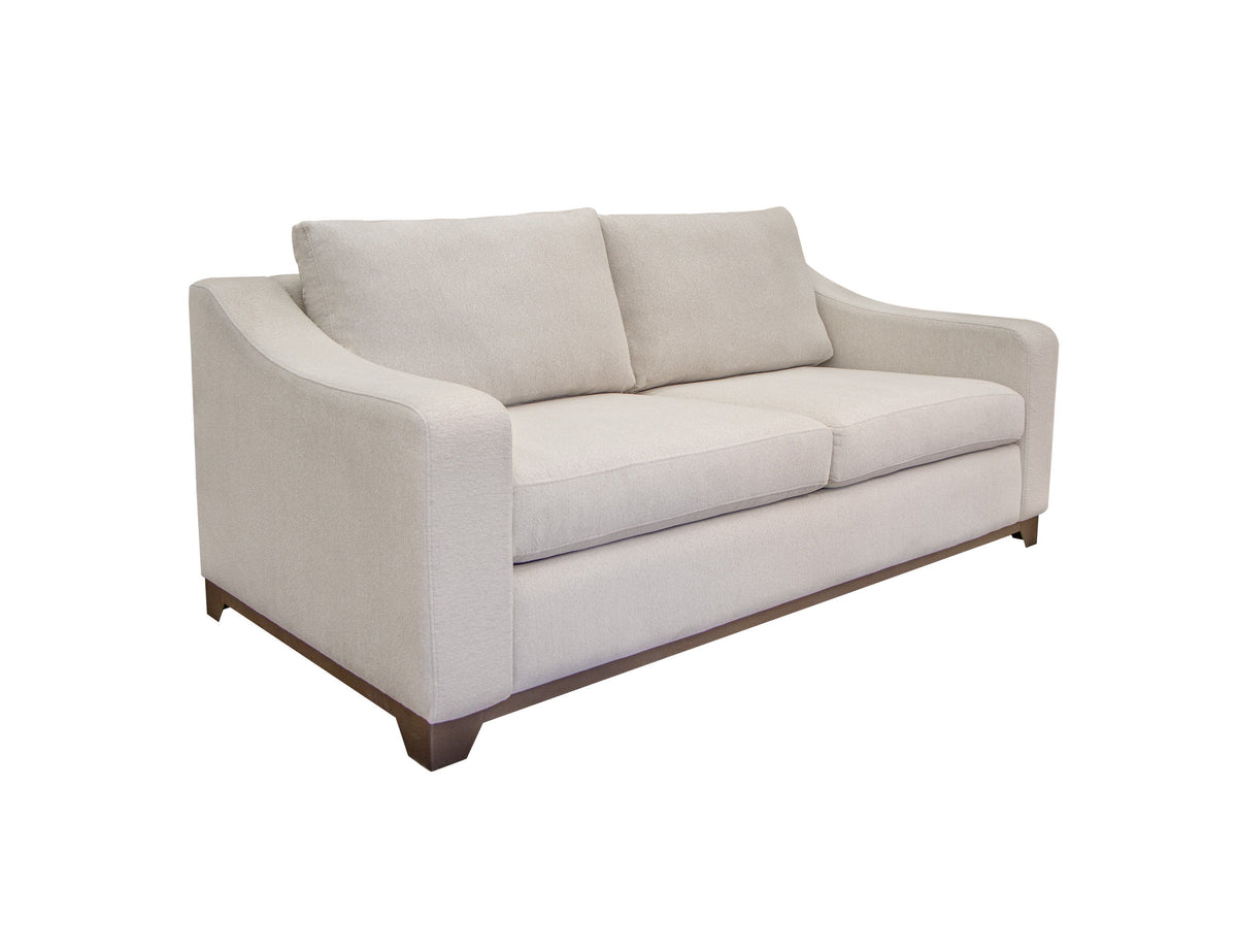 Natural Parota - Loveseat - Mink Withe - Premium Stationary Loveseats from International Furniture Direct - Just $1497.50! Shop now at brett interiors