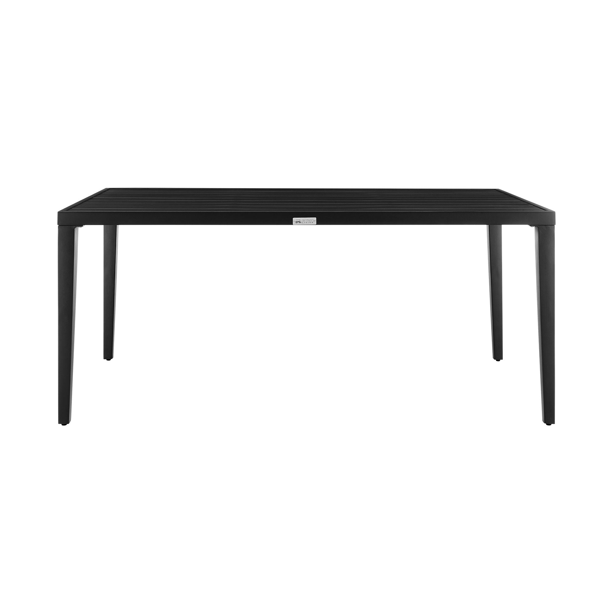 Palma - Outdoor Patio Dining Table - Aluminum - Premium Dining Tables from Armen Living - Just $1442.50! Shop now at brett interiors