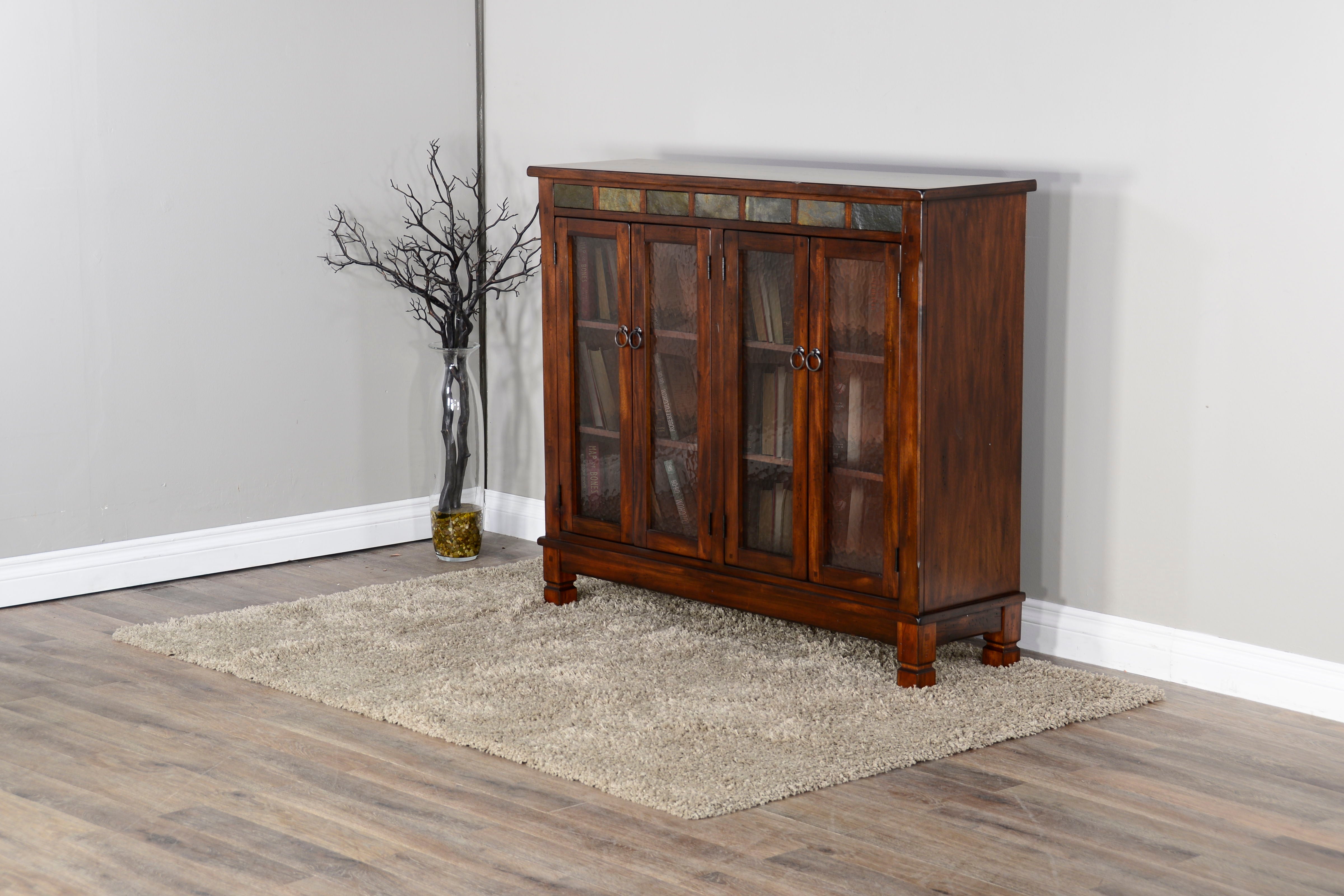 Santa Fe - Bookcase - Dark Brown - Premium Standard Bookcases from Sunny Designs - Just $813! Shop now at brett interiors