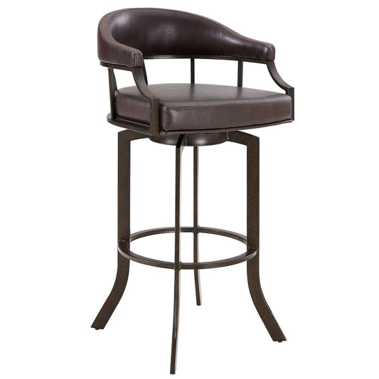 Edy - Swivel Bar Stool - Premium Counter Height (24"-27") from Armen Living - Just $360! Shop now at brett interiors