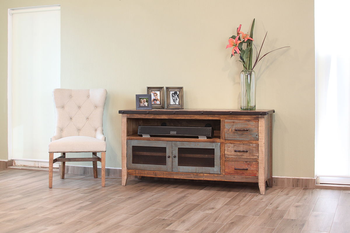 Antique - TV Stand with Drawers - Premium TV Stands from International Furniture Direct - Just $870! Shop now at brett interiors