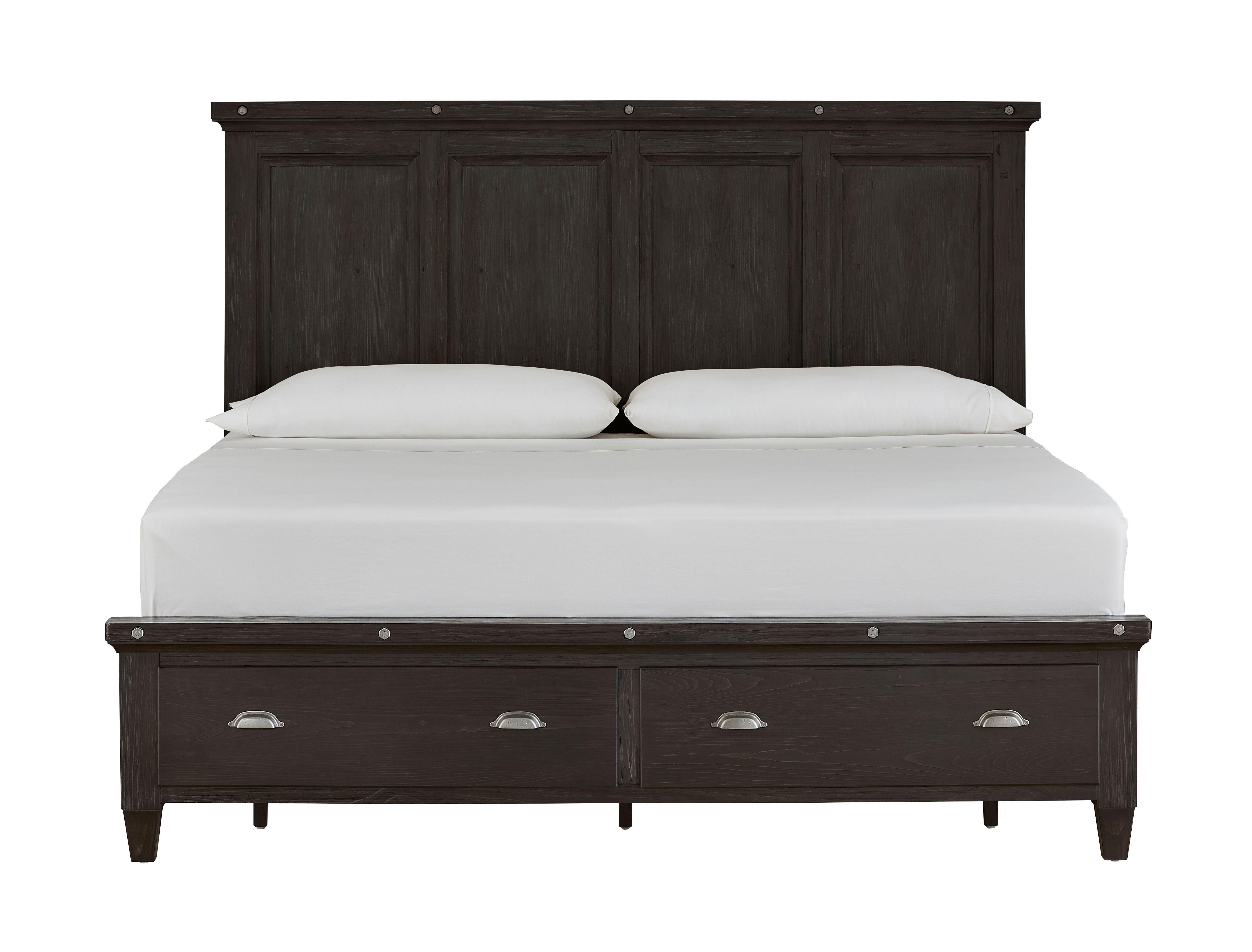 Sierra - Complete Panel Storage Bed - Premium Storage Beds from Magnussen Furniture - Just $1707.50! Shop now at brett interiors