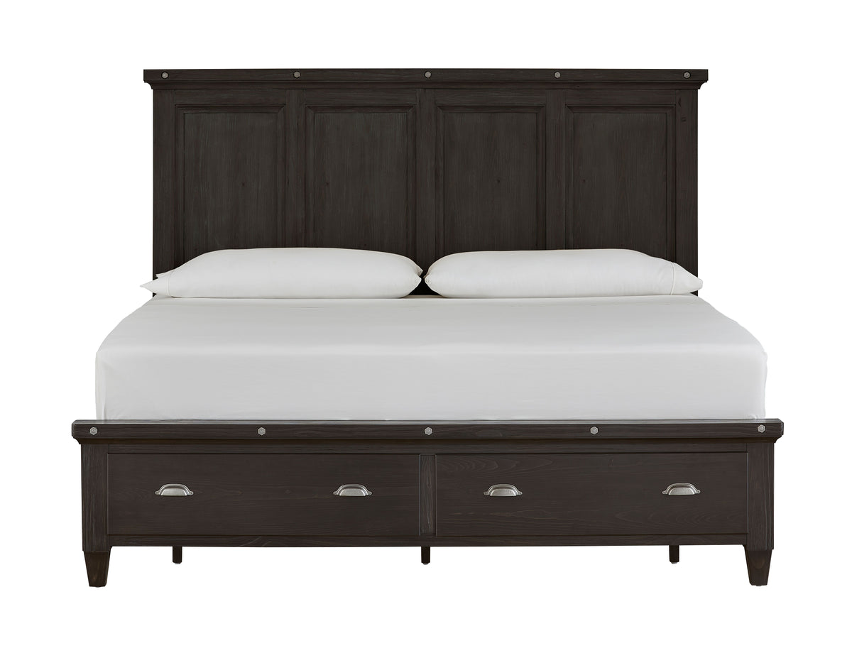 Sierra - Complete Panel Storage Bed - Premium Storage Beds from Magnussen Furniture - Just $1707.50! Shop now at brett interiors