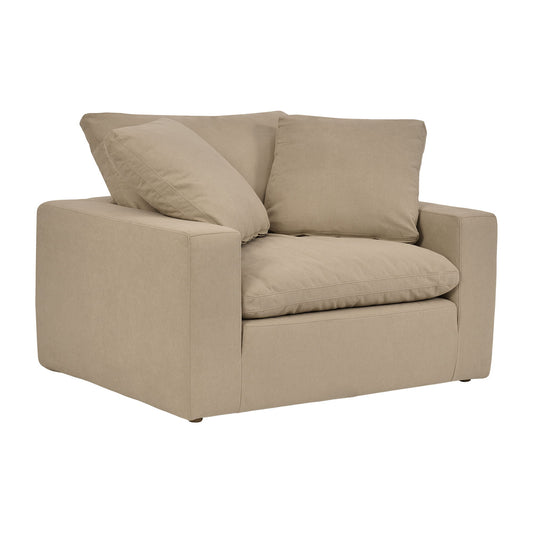 Liberty - 51.5" Upholstered Chair and a Half - Premium Arm Chairs from Armen Living - Just $1812.50! Shop now at brett interiors