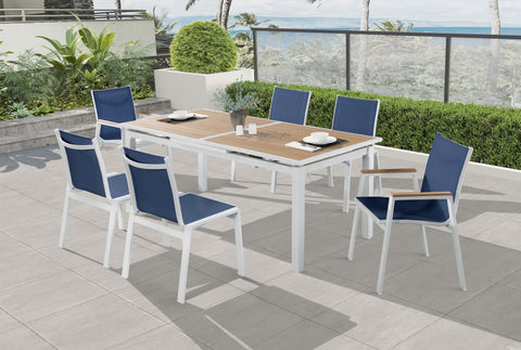 Nizuc - Outdoor Patio Dining Chair Set - Premium Chair Sets from Meridian Furniture - Just $750! Shop now at brett interiors