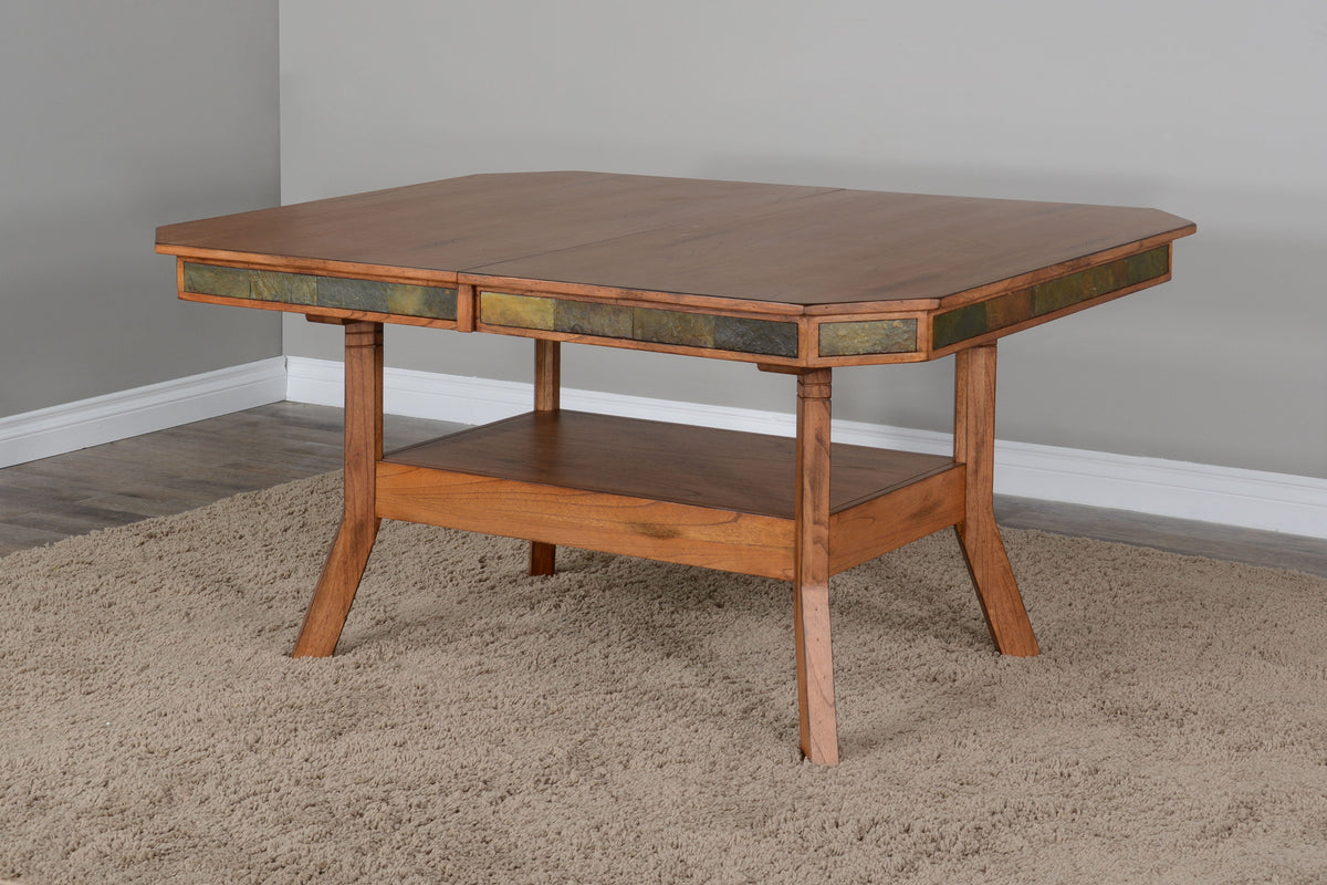 Sedona - Dual Height Extension Table - Light Brown - Premium Dining Tables with Extensions from Sunny Designs - Just $1205! Shop now at brett interiors