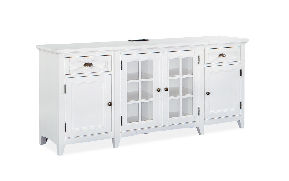 Heron Cove - Entertainment Console - Premium TV Stands from Magnussen Furniture - Just $1609! Shop now at brett interiors