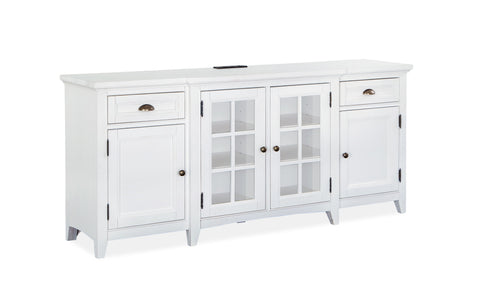 Heron Cove - Entertainment Console - Premium TV Stands from Magnussen Furniture - Just $1609! Shop now at brett interiors