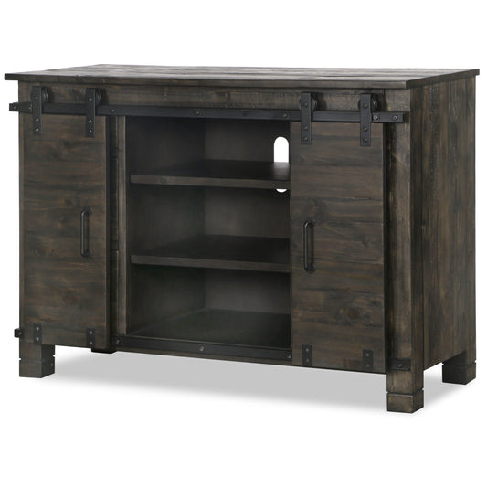 Abington - Media Chest - Weathered Charcoal - Premium Media Chests from Magnussen Furniture - Just $1632.50! Shop now at brett interiors