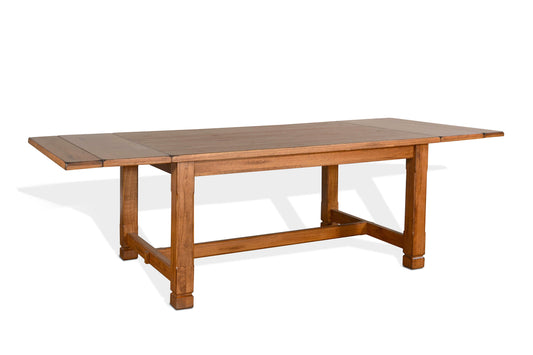 Sedona - Extension Table - Rustic Oak - Premium Dining Tables with Extensions from Sunny Designs - Just $1169! Shop now at brett interiors