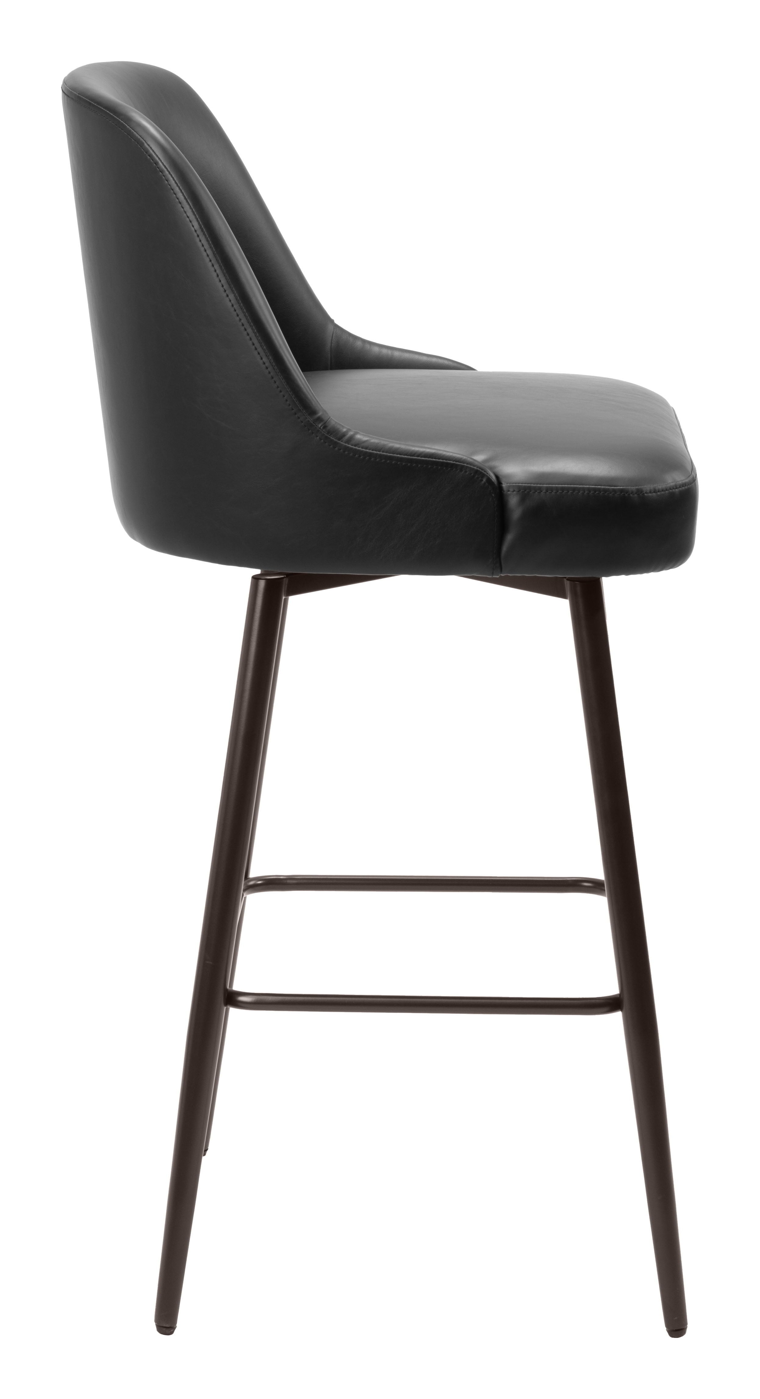 Keppel - Swivel Barstool - Premium Counter Height (24"-27") from Zuo Modern - Just $800! Shop now at brett interiors