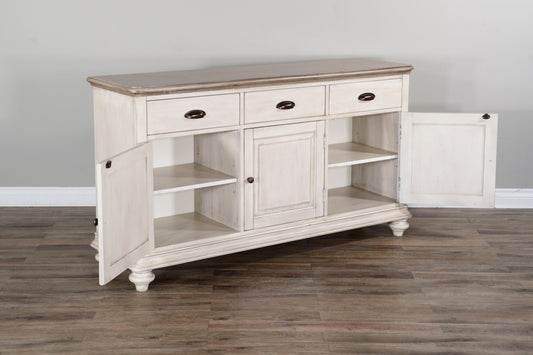 Westwood Village - Buffet Only - Beige / White - Premium Buffets from Sunny Designs - Just $1080! Shop now at brett interiors