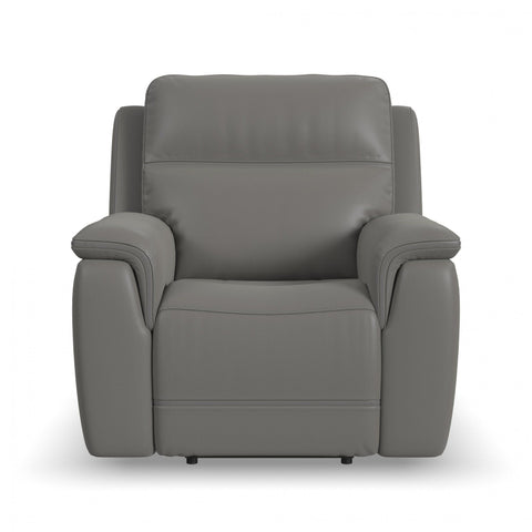 Sawyer - Power Recliner with Power Headrest & Lumbar - Premium Reclining Chairs from Flexsteel - Just $2187.50! Shop now at brett interiors