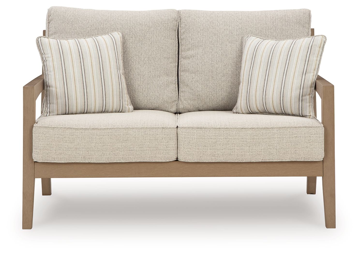 Hallow Creek - Driftwood - Loveseat With Cushion - Premium Loveseats from Signature Design by Ashley® - Just $1758.75! Shop now at brett interiors