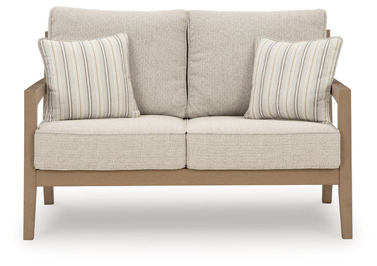 Hallow Creek - Driftwood - Loveseat With Cushion - Premium Loveseats from Signature Design by Ashley® - Just $1758.75! Shop now at brett interiors