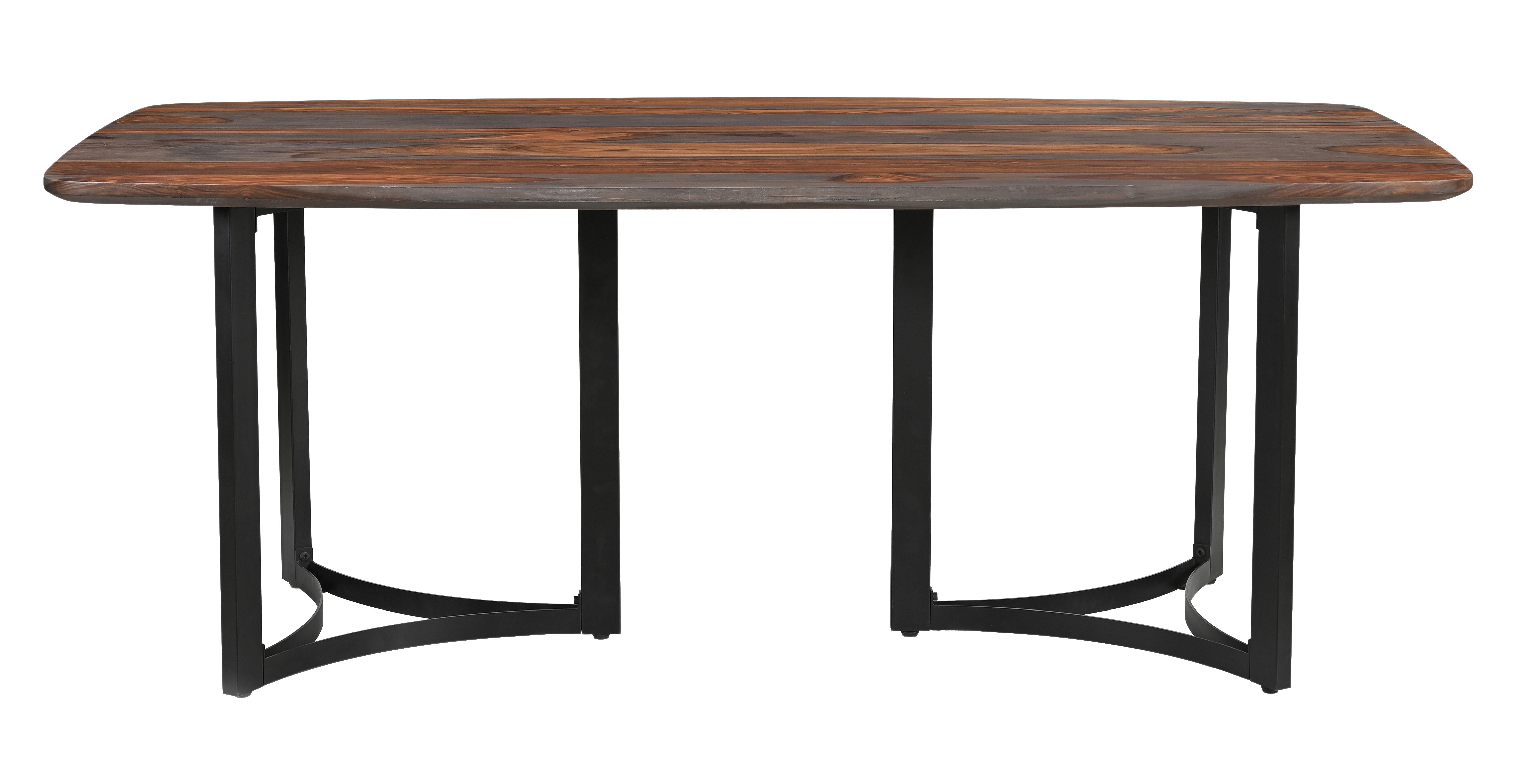 Halifax - Dining Table - Graystone / Black Powdercoat - Premium Dining Tables from Coast2Coast Home - Just $4125! Shop now at brett interiors