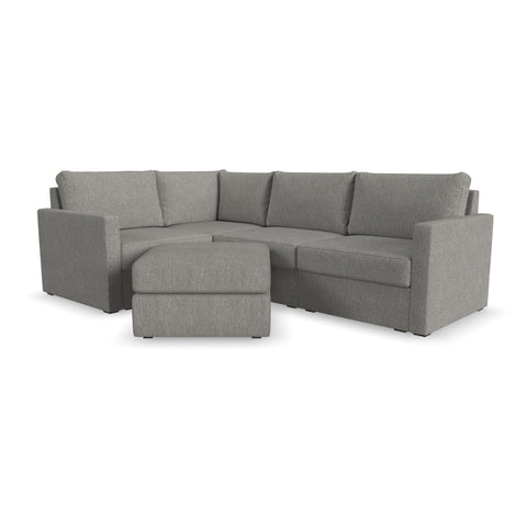 Flex - Sectional with Standard Arm and Ottoman - Premium 2 Piece Living Room Sets from Homestyles - Just $10997.50! Shop now at brett interiors