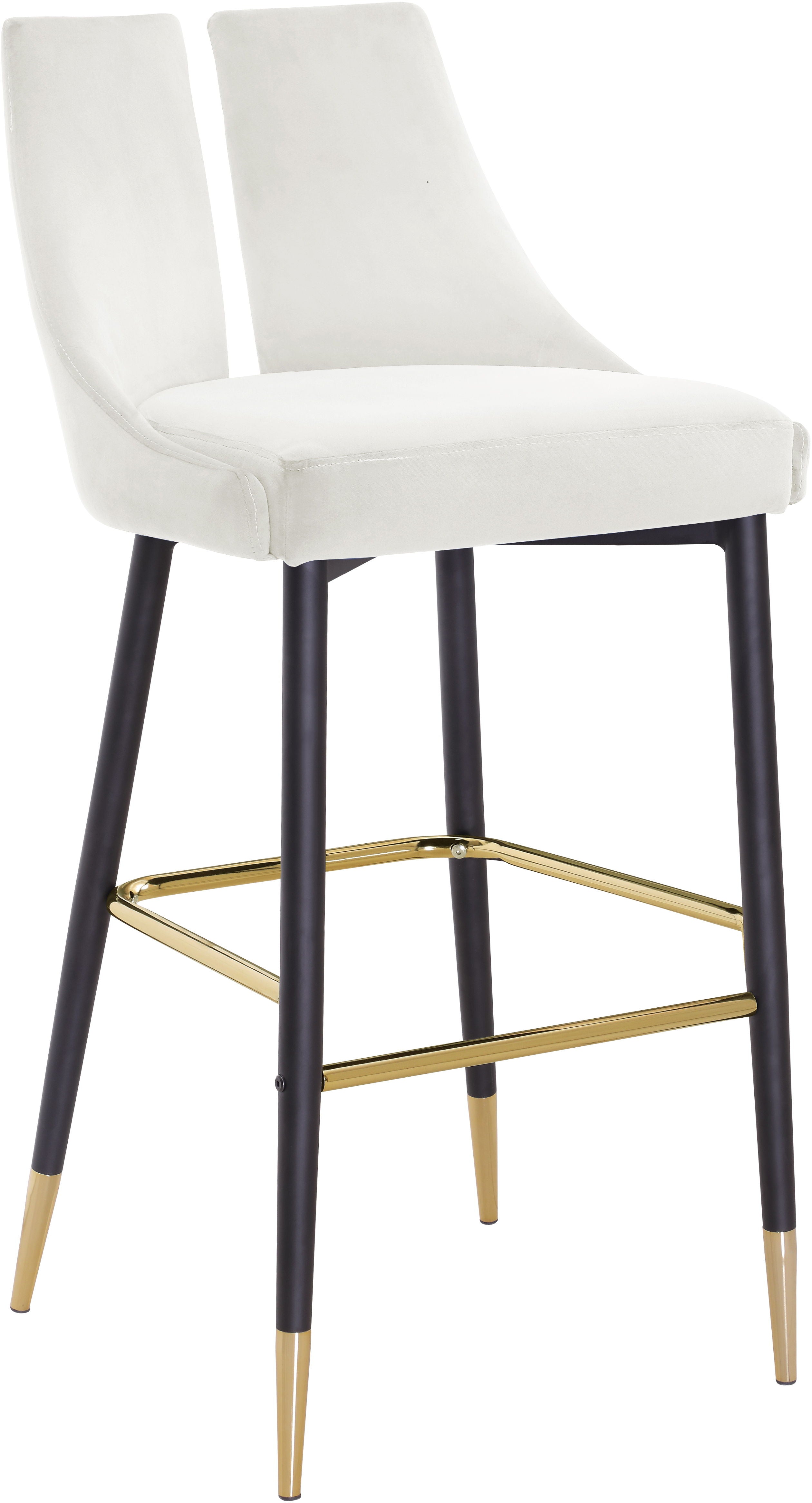 Sleek - Stool (Set of 2) - Premium Stool Sets from Meridian Furniture - Just $750! Shop now at brett interiors