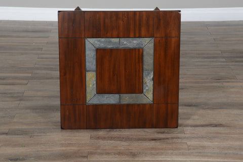 Santa Fe - End Table - Dark Chocolate - Premium End Tables from Sunny Designs - Just $259! Shop now at brett interiors