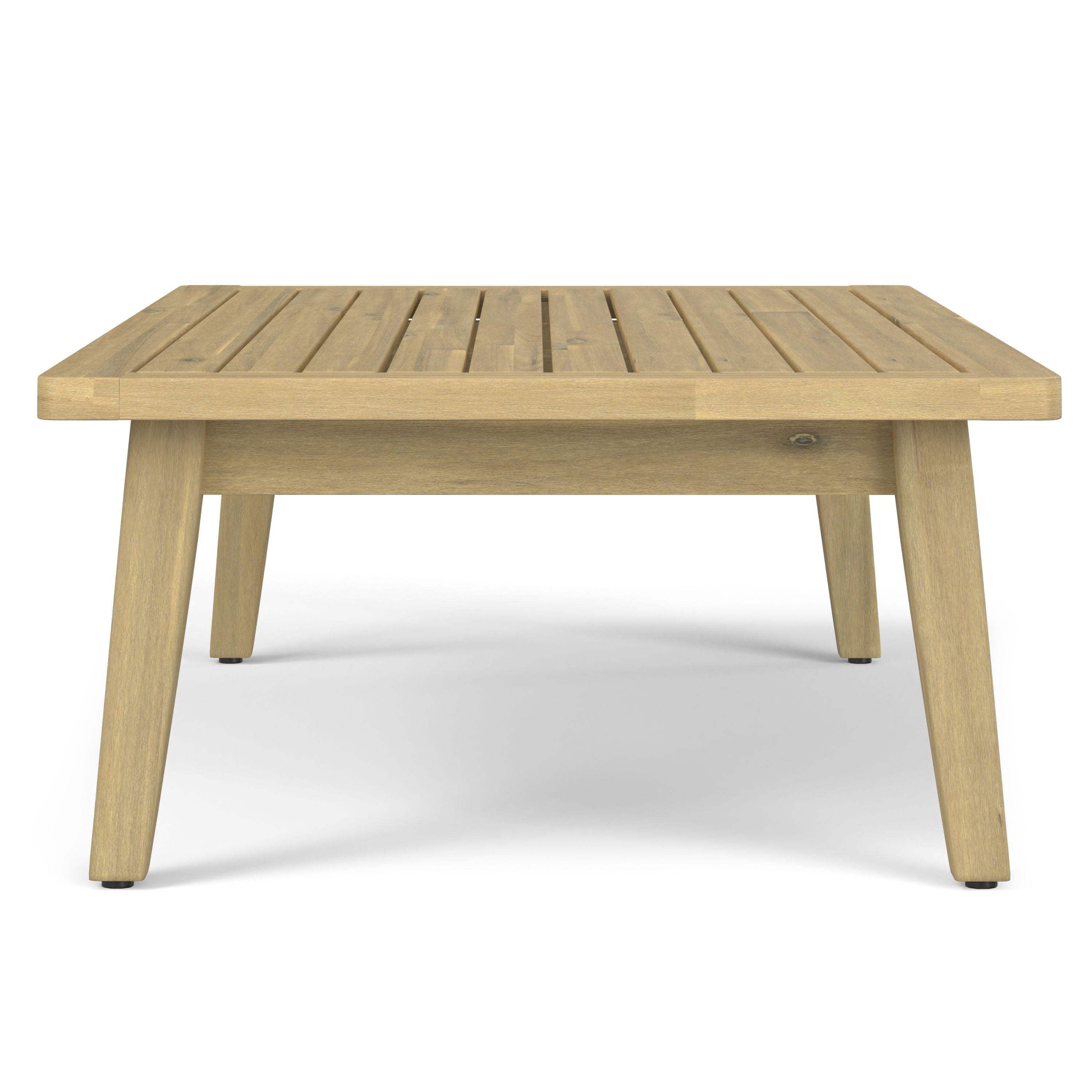 Palmetto - Outdoor Coffee Table - Light Teak - Premium Coffee Tables from Simpli Home - Just $265! Shop now at brett interiors