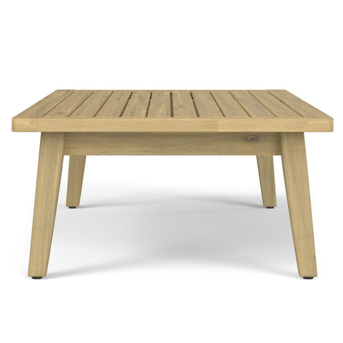 Palmetto - Outdoor Coffee Table - Light Teak - Premium Coffee Tables from Simpli Home - Just $265! Shop now at brett interiors