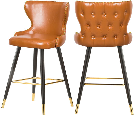 Hendrix - Counter Bar Stool (Set of 2) - Premium Stool Sets from Meridian Furniture - Just $675! Shop now at brett interiors