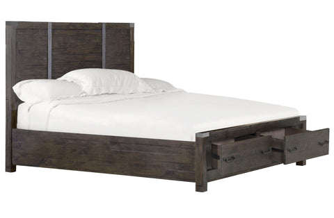 Abington - Panel Bed With Storage - Premium Storage Beds from Magnussen Furniture - Just $1927! Shop now at brett interiors