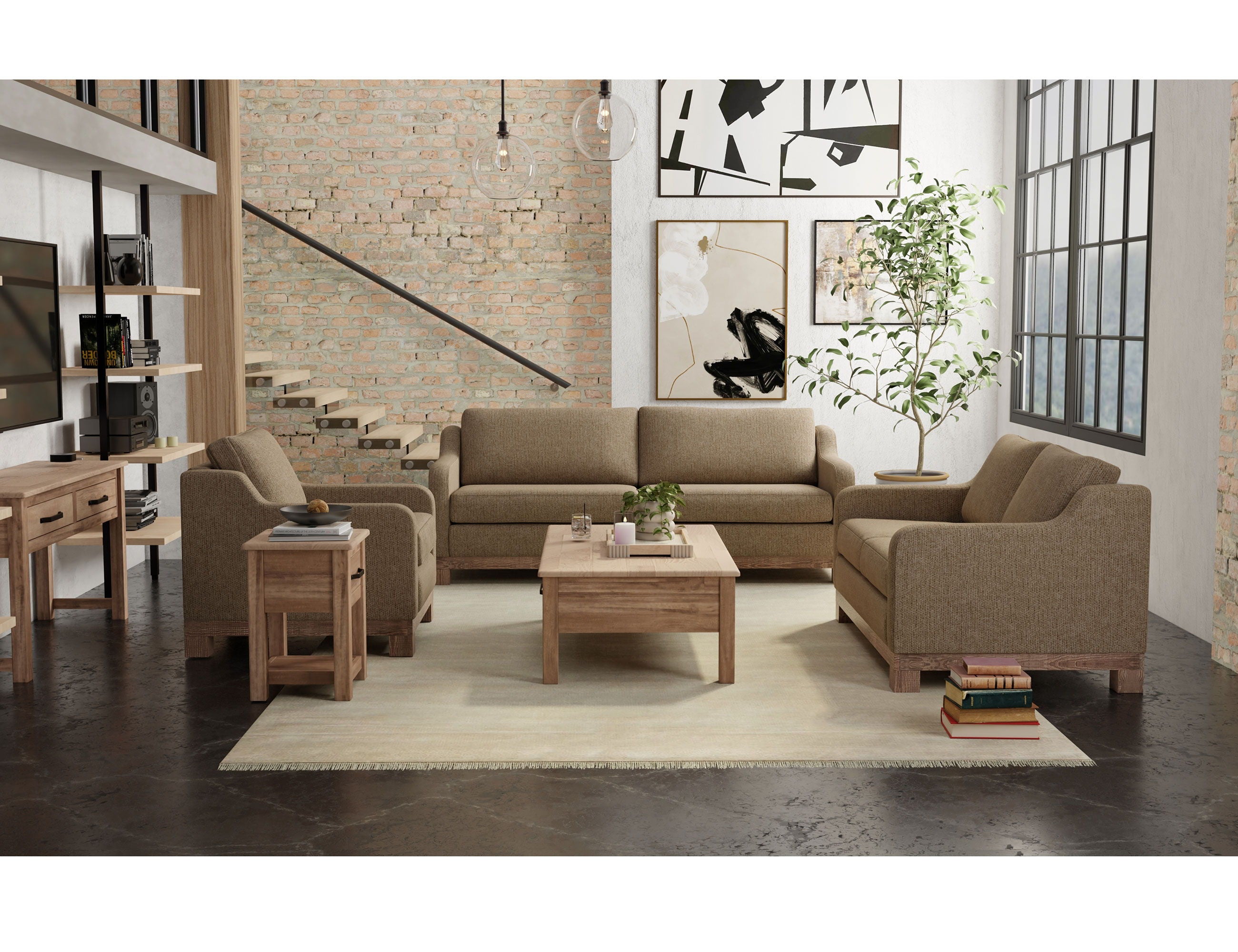 Samba - Loveseat - Premium Stationary Loveseats from International Furniture Direct - Just $1312.50! Shop now at brett interiors