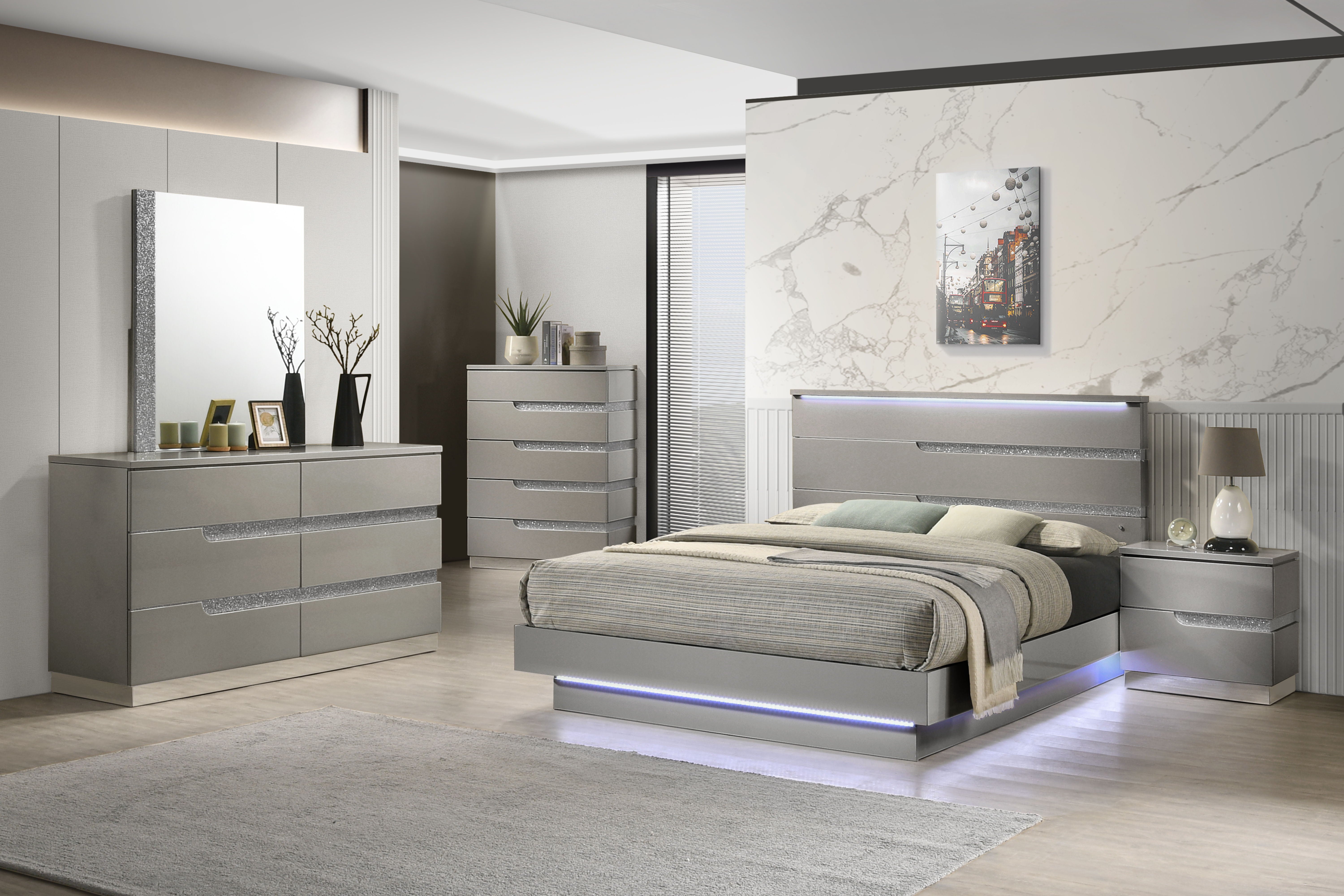 Paradox - Bed - Premium Platform Beds from New Classic - Just $797.50! Shop now at brett interiors