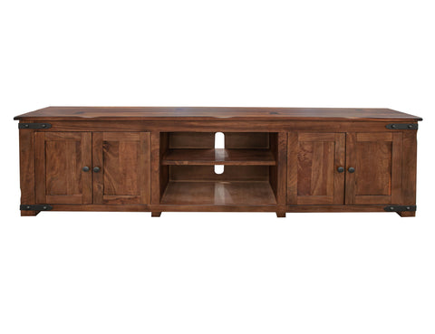 Parota - TV Stand - Cinnamon Brown - Premium TV Stands from International Furniture Direct - Just $1247.50! Shop now at brett interiors