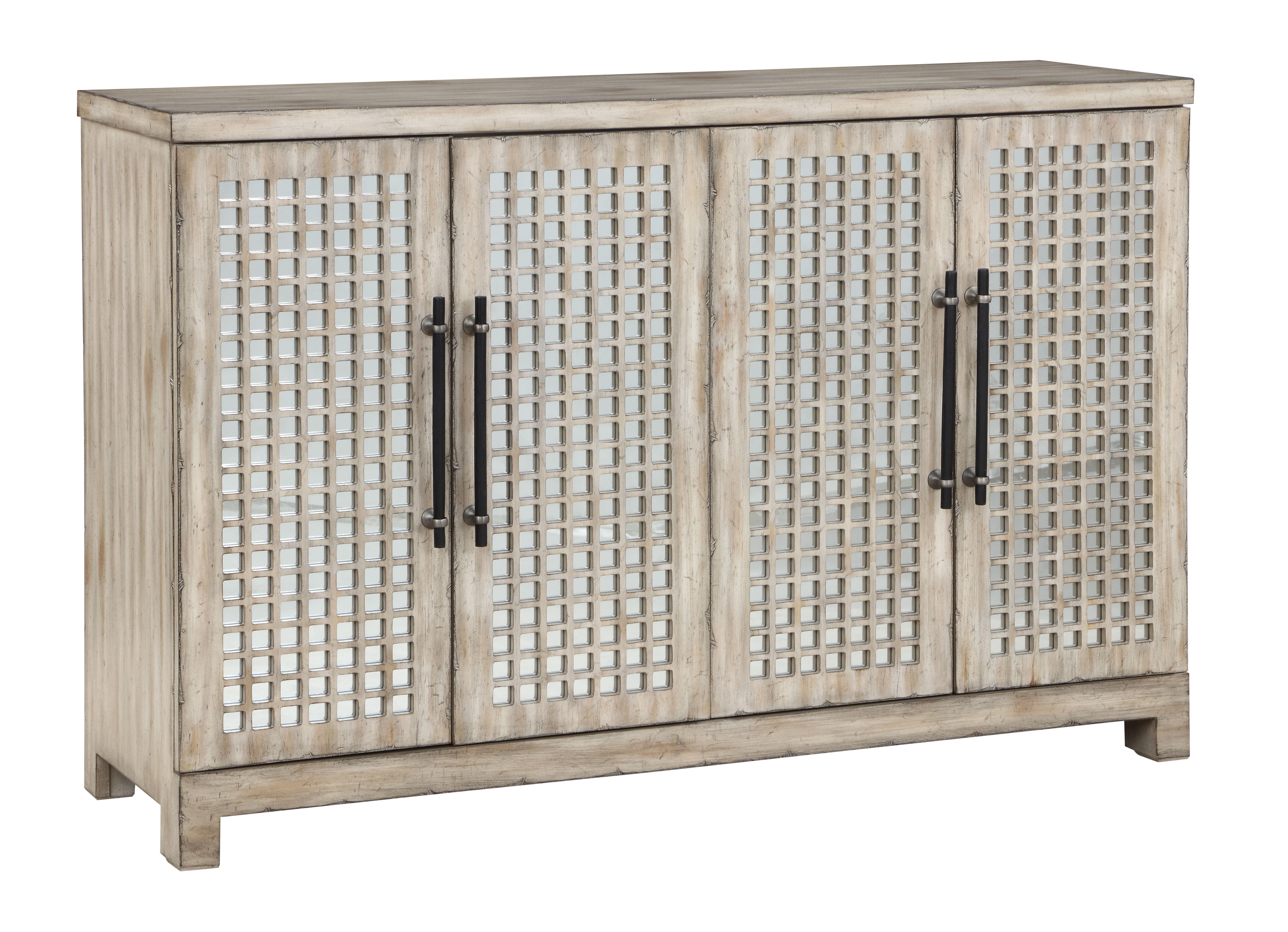 Hollow - Four Door Credenza - Smokey Beige - Premium Credenzas from Coast2Coast Home - Just $3300! Shop now at brett interiors