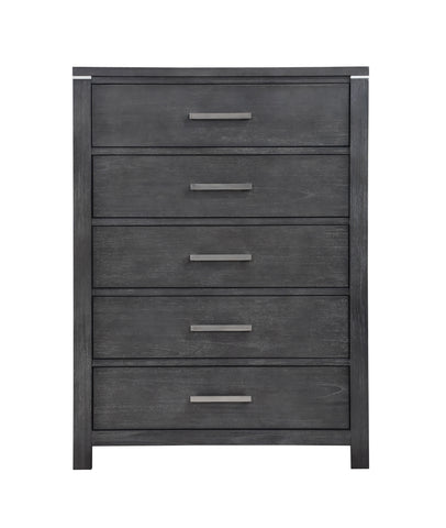 Odessa - Chest - Charcoal - Premium Accent Chests from New Classic - Just $625! Shop now at brett interiors