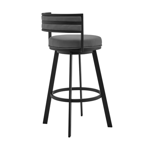 Roman - Swivel Bar Stool - Premium Counter Height (24"-27") from Armen Living - Just $357.50! Shop now at brett interiors