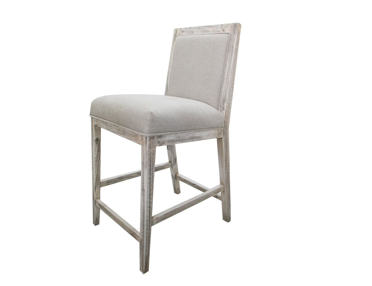 Sahara - Barstool (Set of 2) - Light Cream - Premium Stool Sets from International Furniture Direct - Just $725! Shop now at brett interiors