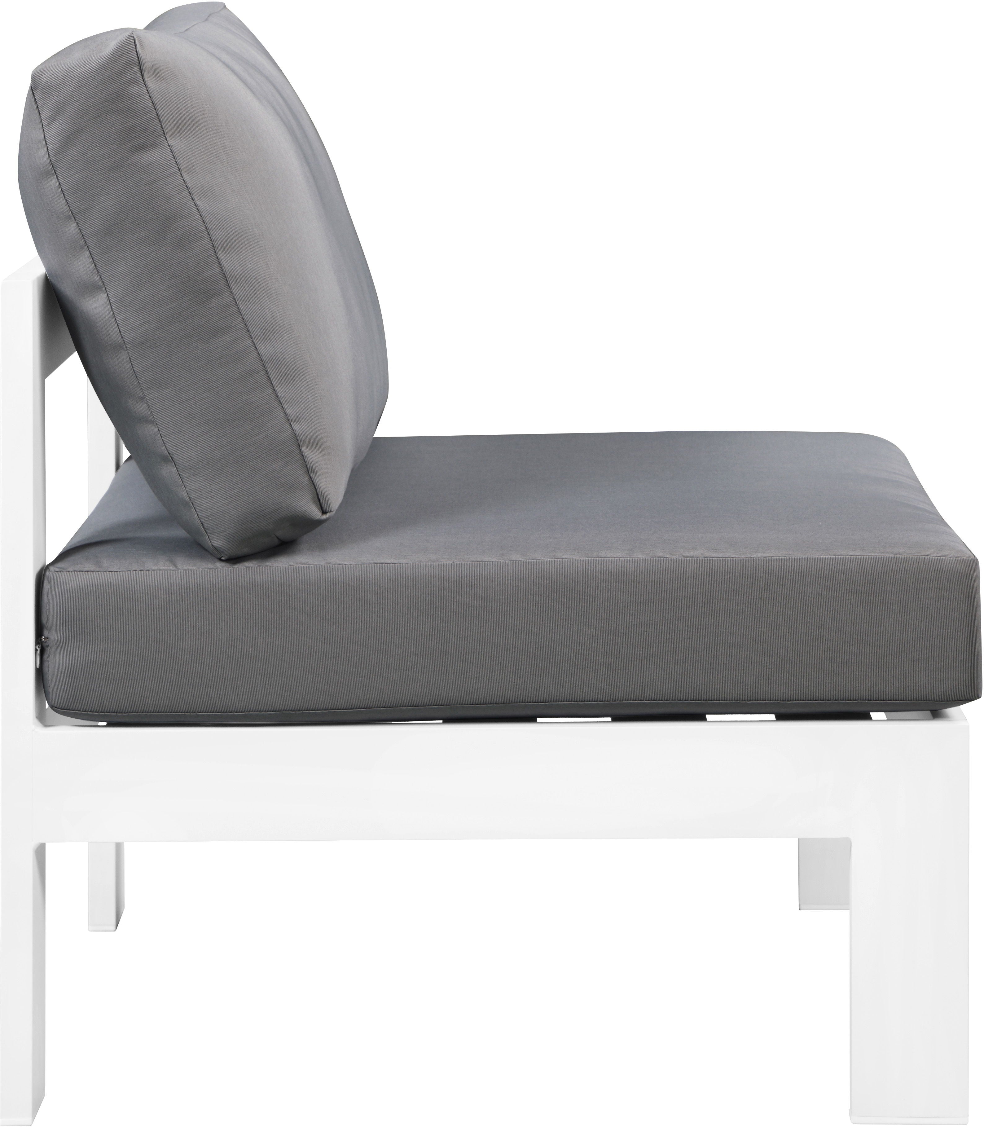 Nizuc - Outdoor Armless Chair - Premium Chairs from Meridian Furniture - Just $862.50! Shop now at brett interiors